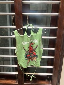 y2k Graphic Print Tank Top