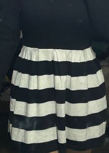 Black&amp;White Mini Dress