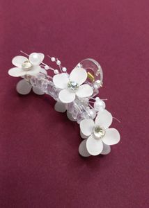 Floral Hair Claw Clip