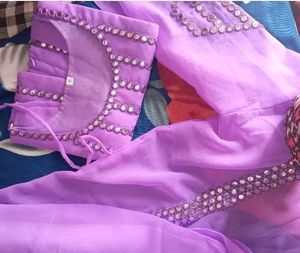 Crop Top, Shrug And Skirt Set