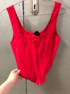 Y2k Cherry Red Corset Top🍒❤️