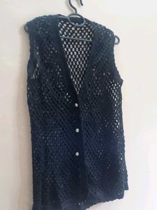 Woolen JACKETS Sleeves Waist Coat