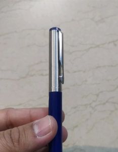 Parker Blue Fountain Ink Pen With Free Bottle