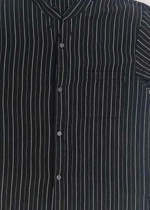 Striped Black Shirt