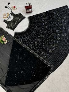 🆕️🆕️Gorgeous Black Bridesmaids Lehenga