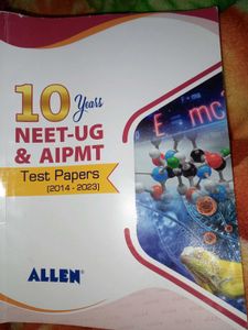 10 Years NEET-UG & AIPMT Test Papers