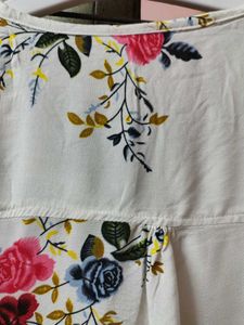 Beautiful Floral Print Top