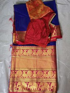 Purple Narayan Pet Saree