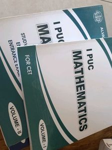 II PUC Mathematics Volumes
