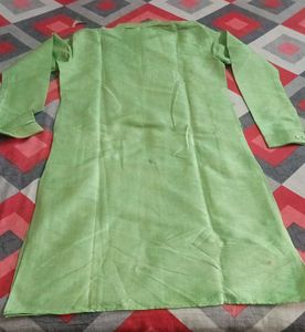 Lime Green Kurta