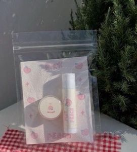 Pink Peach Lip Balm Set