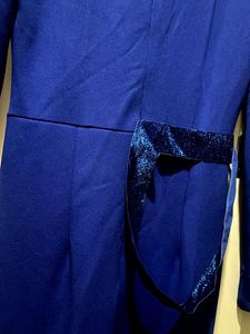 Blue Sequin Party Dress