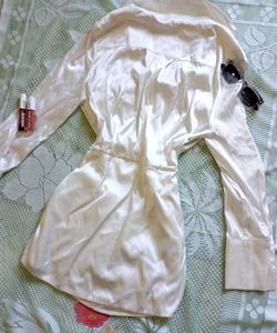 Satin Shirt Dress ✨