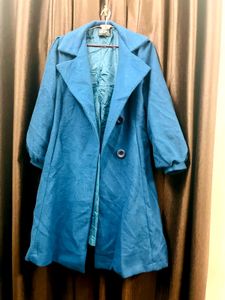Blue Puffed Jacket