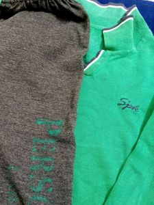 Kids Green Sweater Set