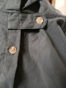 Pocket Drawstring Hooded Dress.