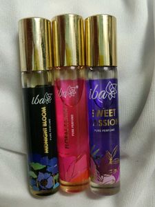 Iba Halal Perfume Oils Pack Of Three