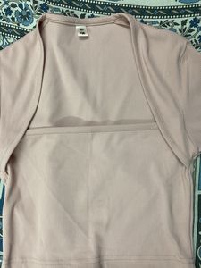 Pink Long Sleeve Top