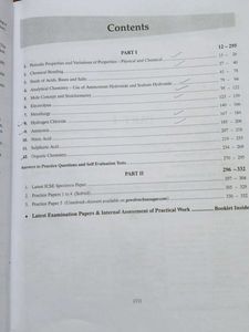 ICSE 10 Chemistry Together With