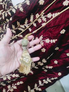 Elegant Maroon Lehenga Choli