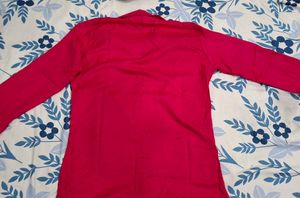 Pink Button-Up shirt