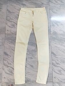 Yellowish Designer Jeans