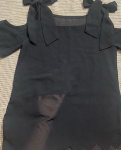 Black Tie Up Top