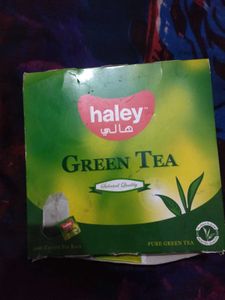 Haley Green Tea Packet