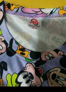 Mickey Mouse Graphic Tees .. Set Of 2