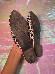 Animal Print Flats