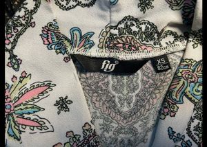 White Floral Top