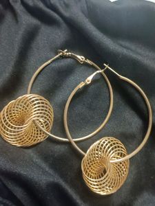 Circle Goldon Earring