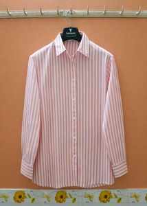 OYTRYT Striped Button-Down Shirt