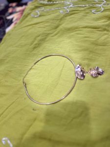 Silver Tone Statement Choker Necklace