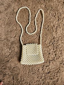 Asthetic Small Pearl Sling Bag