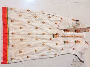 Elegant Embroidered Kurta