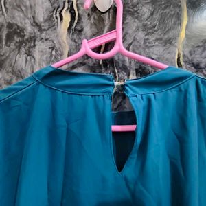 Teal Blue Top For Women