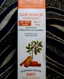 Sunscreen (Biotique)