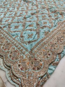 Embroidery Work Best Design Saree .
