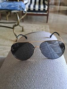 Fendi Aviator Mirrored Sunglasses Unisex