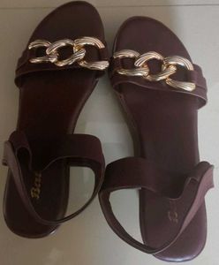 Bata Chain Detail Sandals