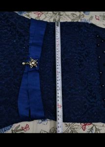 Elegant Blue Ethnic Gown