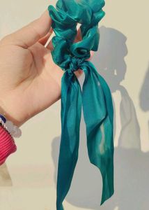 Silk Scrunchie With Beautiful Colours