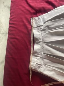 White Pleated Skirt School Uniform