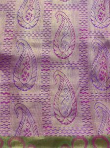 Purple And Gold Bridal Kanchipuram