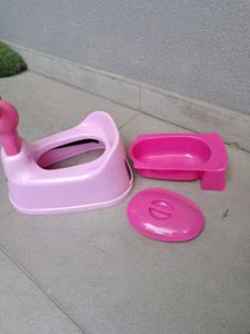51) Plastic Toilet Trainer Baby Potty Seat