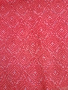 Raddish Red Embroidery Work Saree with Blouse