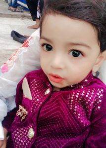 Kids Wine Colour Sherwani With Golden Pant