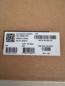DELL Keyboard Mouse Set Sealed New Wired Computer