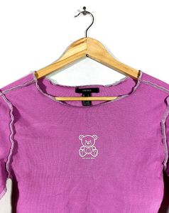 Magenta Inside Out Top (Women)
